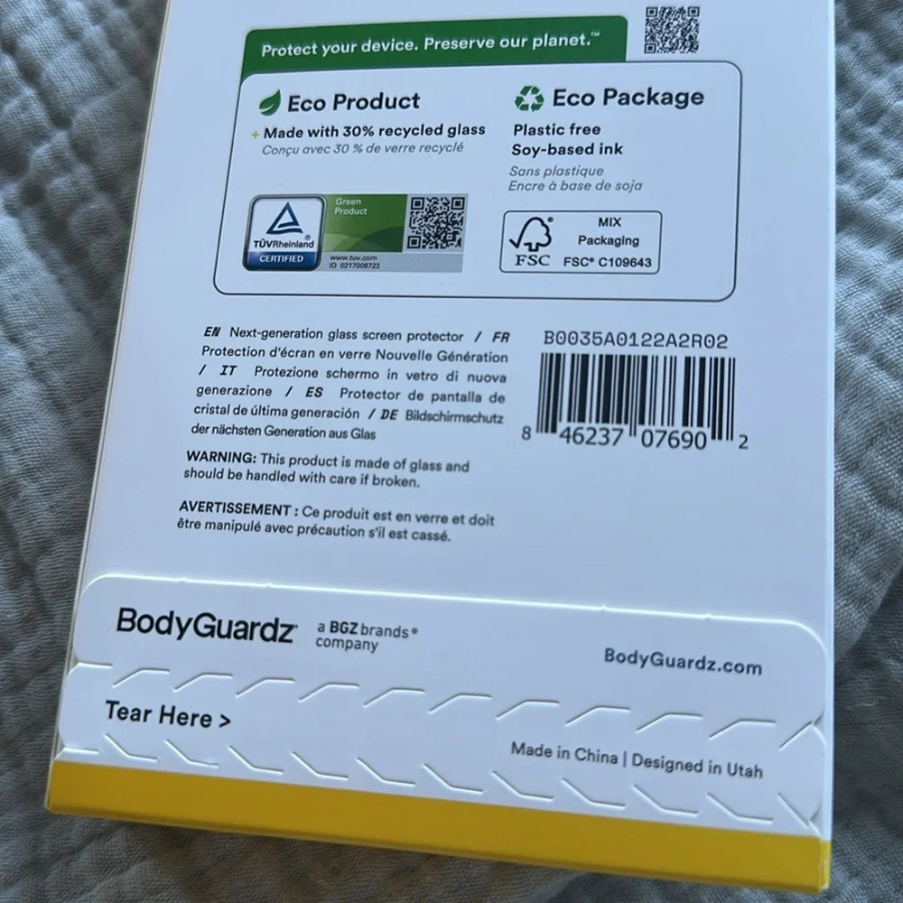 Tempered Glass Screen Protector for iPhone 14 Pro